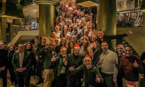 Man Delivering Parcels